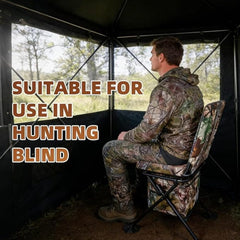 Funhorun Rovex Foldable Hunting Chair with Backrest