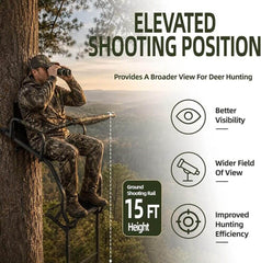 Funhorun Torvex 15 FT 1-Man Ladder Tree Stand