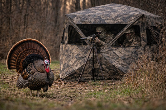 Turkey Hunting from a Blind: Tips for Close-Range Shots