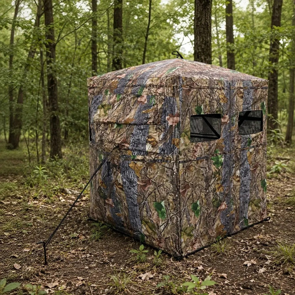 2 People 360 Degree See-Through Pop-Up Hunting Blind