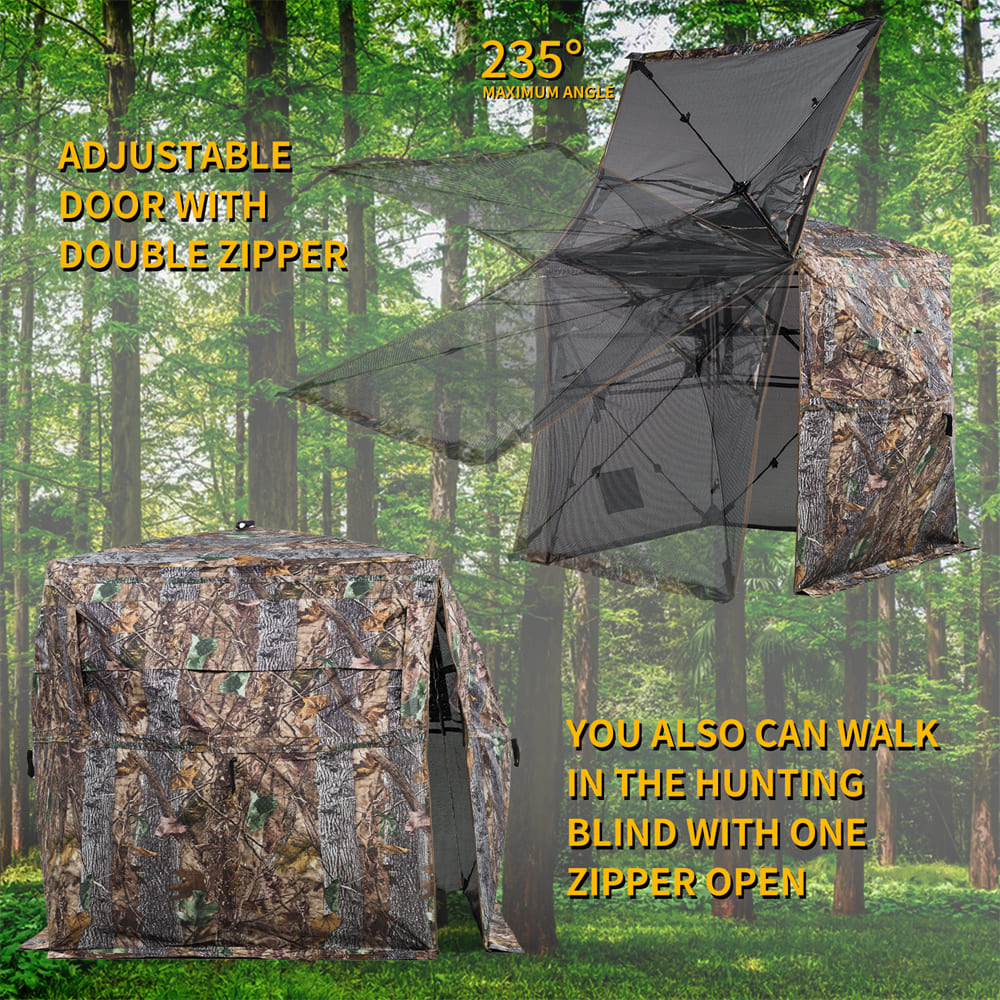 Vista360 Pro Camo Ground Blind