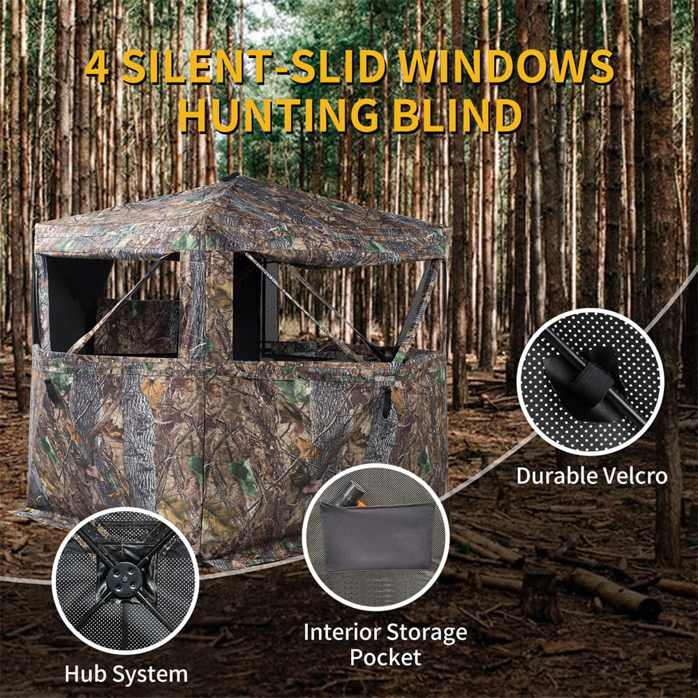 Vista360 Pro Camo Ground Blind
