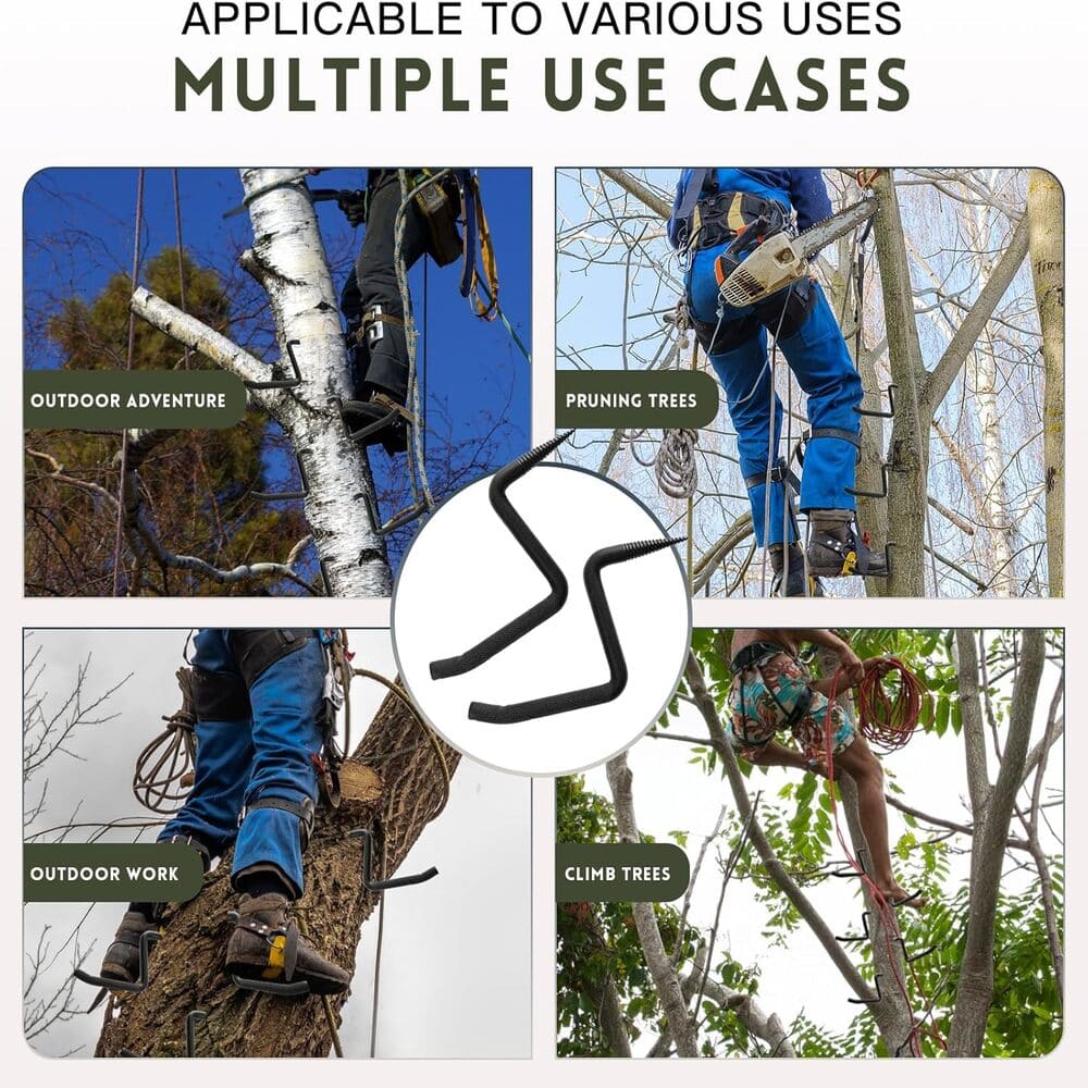 FUNHORUN Torvex Tree Steps 12 Pack with Camouflage Carrying Bag