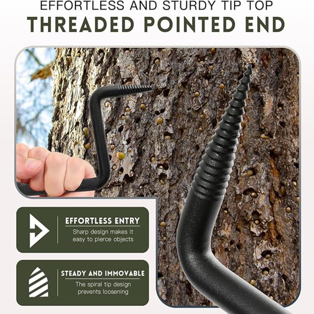 FUNHORUN Torvex Tree Steps 12 Pack with Camouflage Carrying Bag