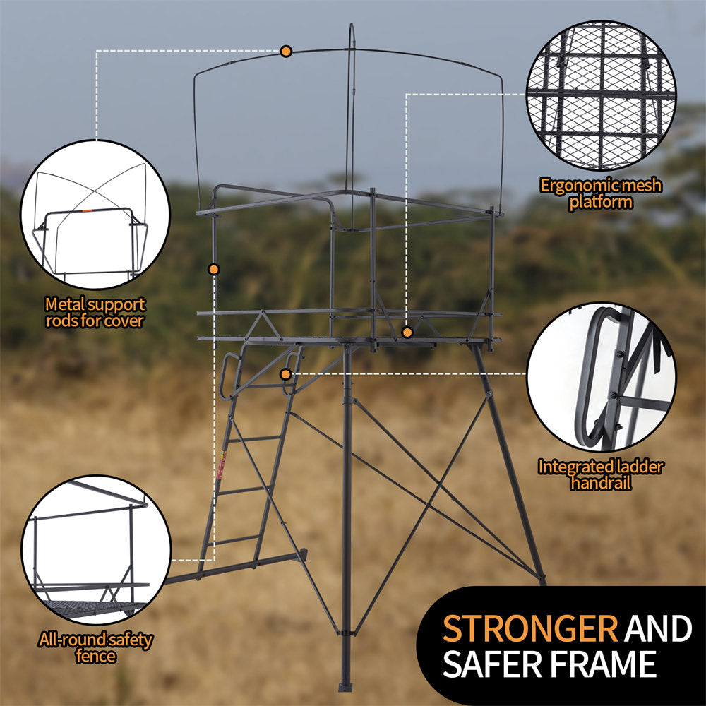 ApexHunter360 See Through Alloy Stand
