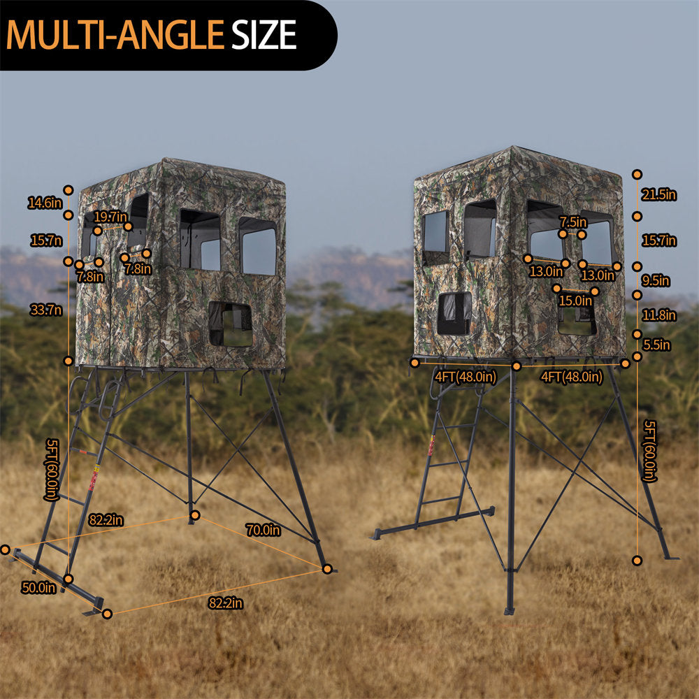 ApexHunter360 See Through Alloy Stand
