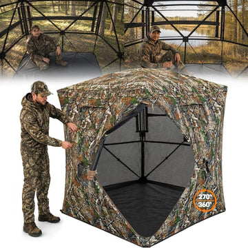 Striker360 Diamond Camo Ground Blind