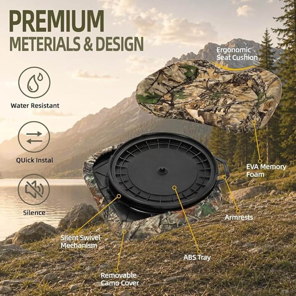Funhorun Torvex Pivot Bucket Lid Seat