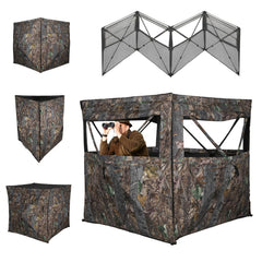 Hunting Blind See Through Four Panels