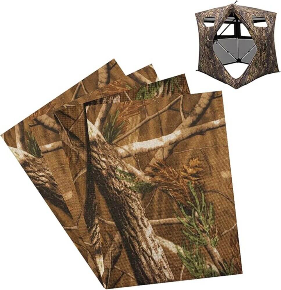 Hunting Blind Repair Fabric（4 PCS）