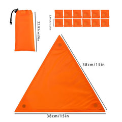 Magnetic Orange Safety Blind Panels