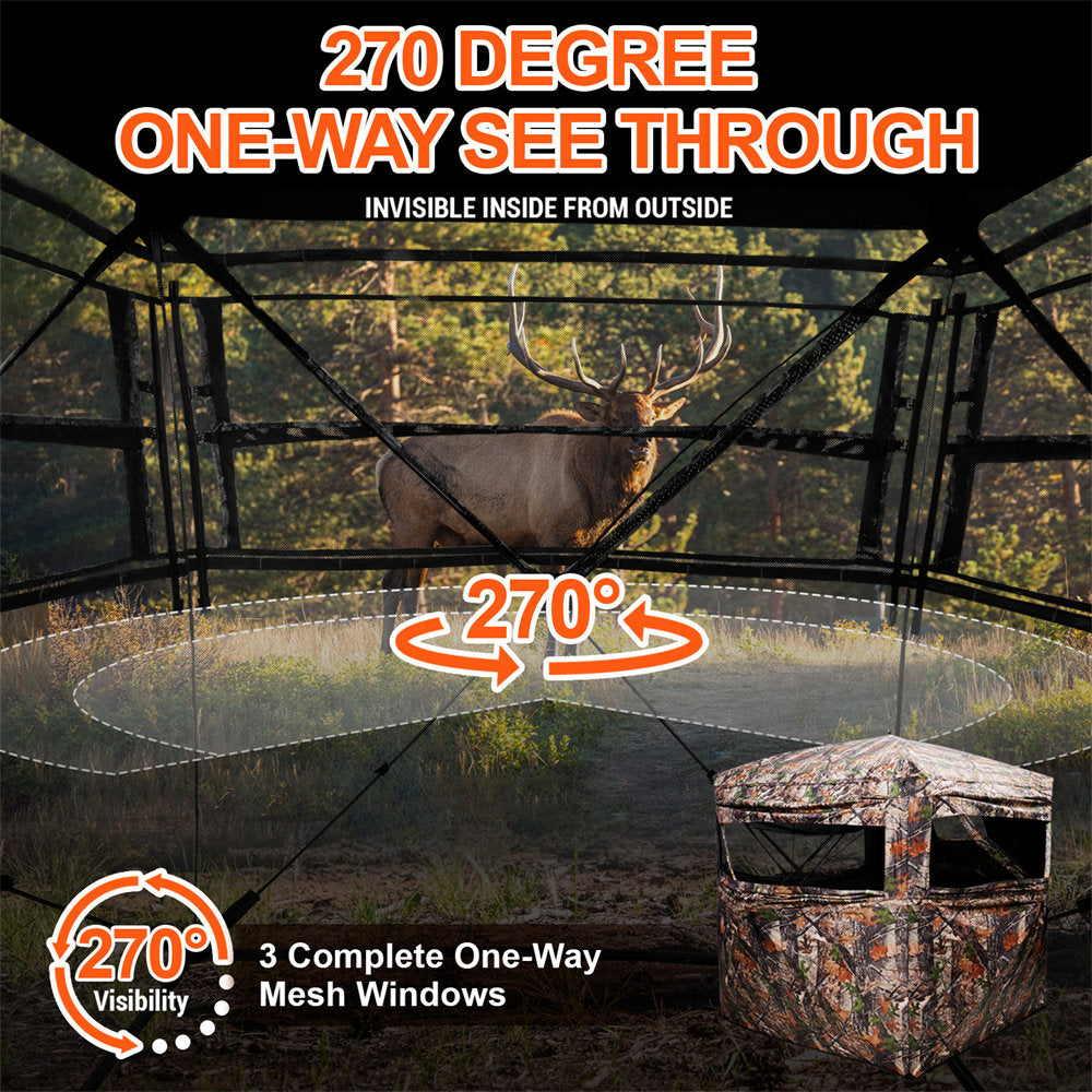 Striker Base Camo Ground Blind