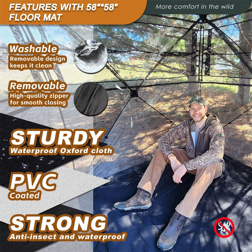Striker360 Diamond Camo Ground Blind