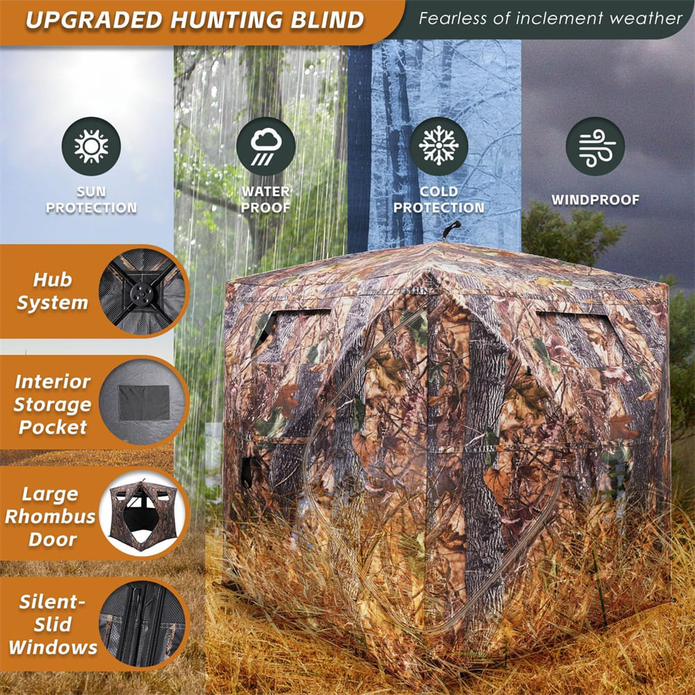 Striker360 Diamond Camo Ground Blind