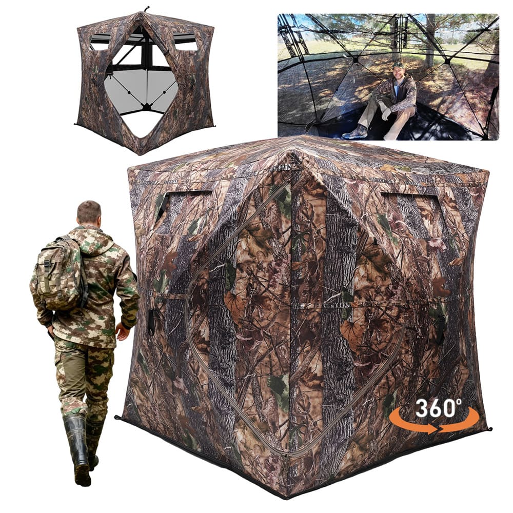 Striker360 Diamond Camo Ground Blind