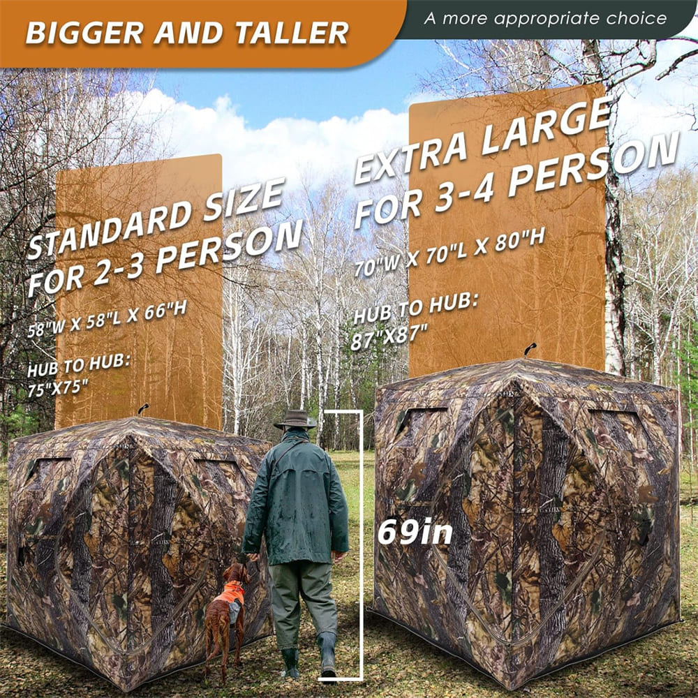Striker360 Diamond Camo Ground Blind
