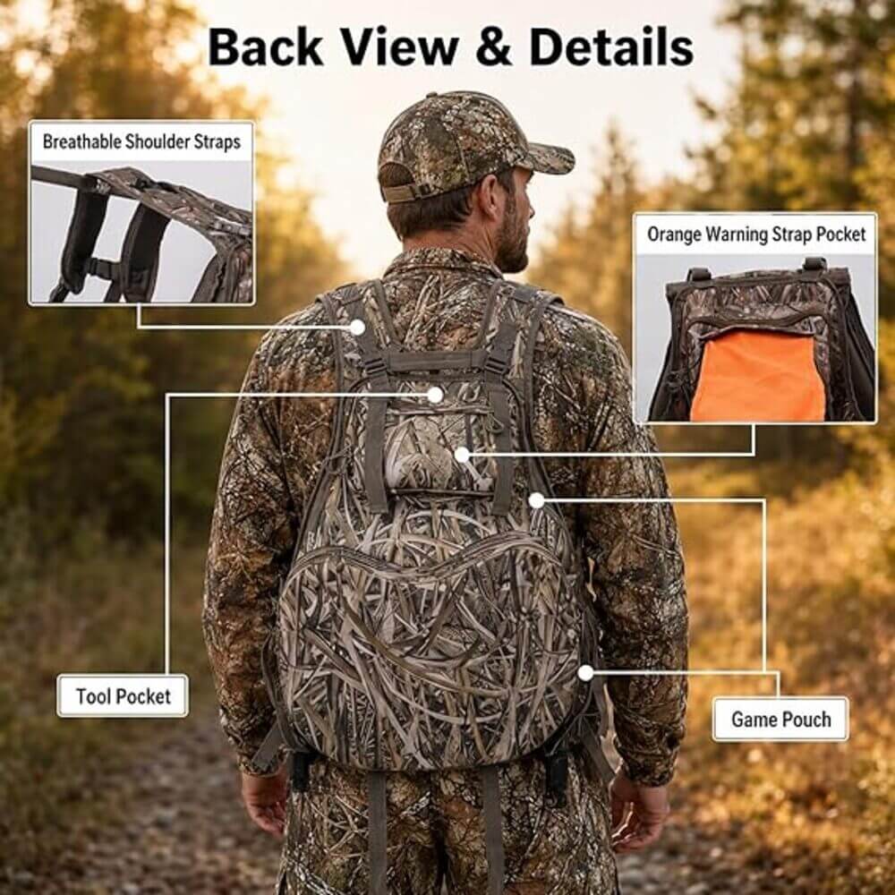 TrailSeat Max Kickstand Turkey Vest