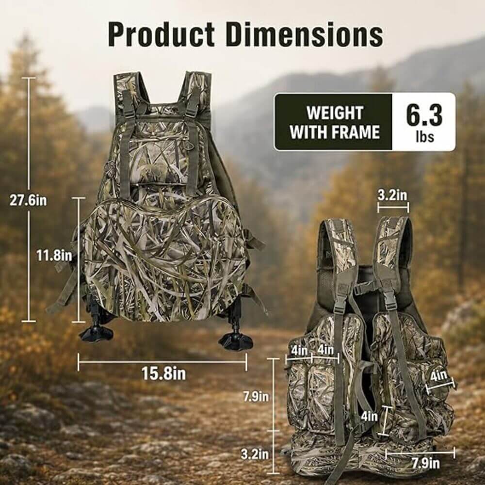 TrailSeat Max Kickstand Turkey Vest