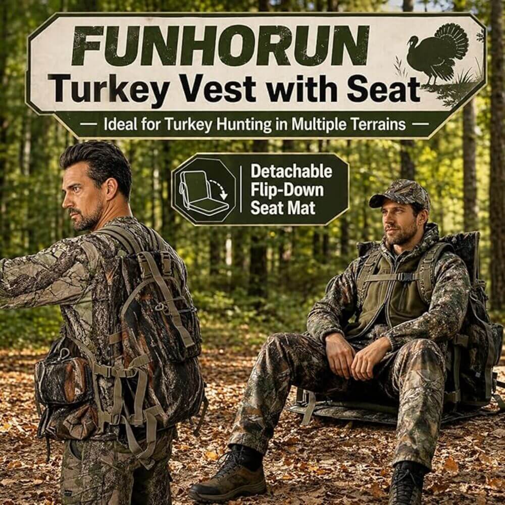 TrailSeat Pro Lightweight Turkey Vest