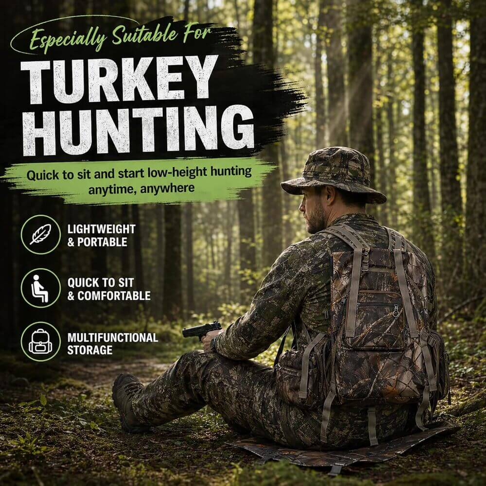 TrailSeat Pro Lightweight Turkey Vest