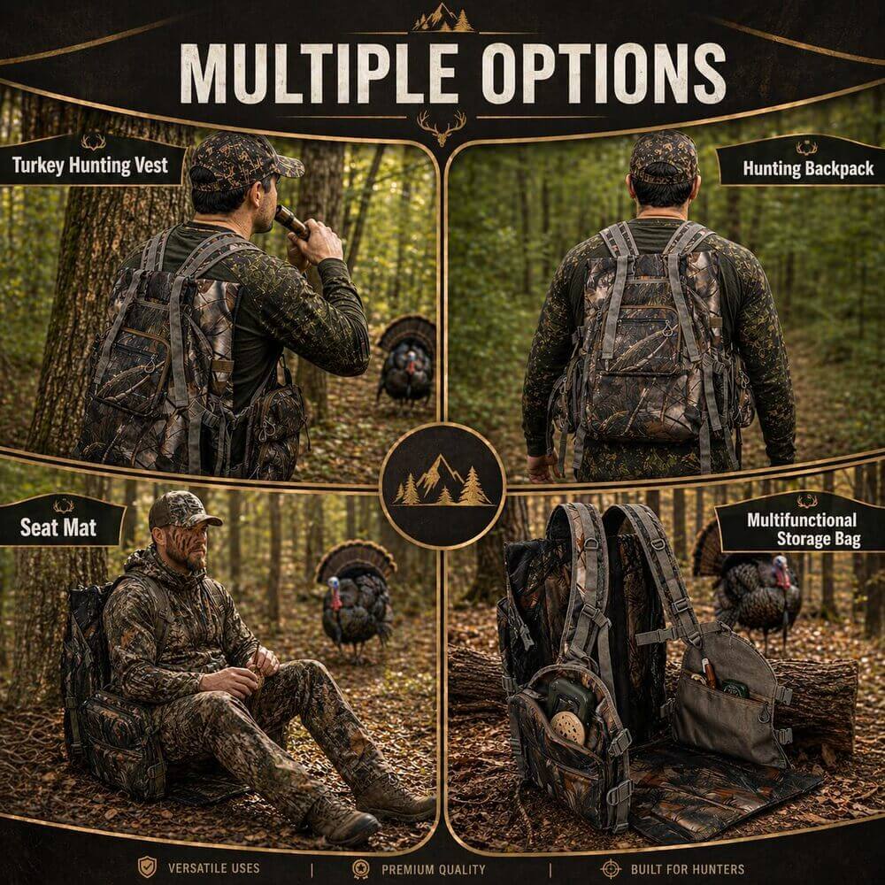 TrailSeat Pro Lightweight Turkey Vest