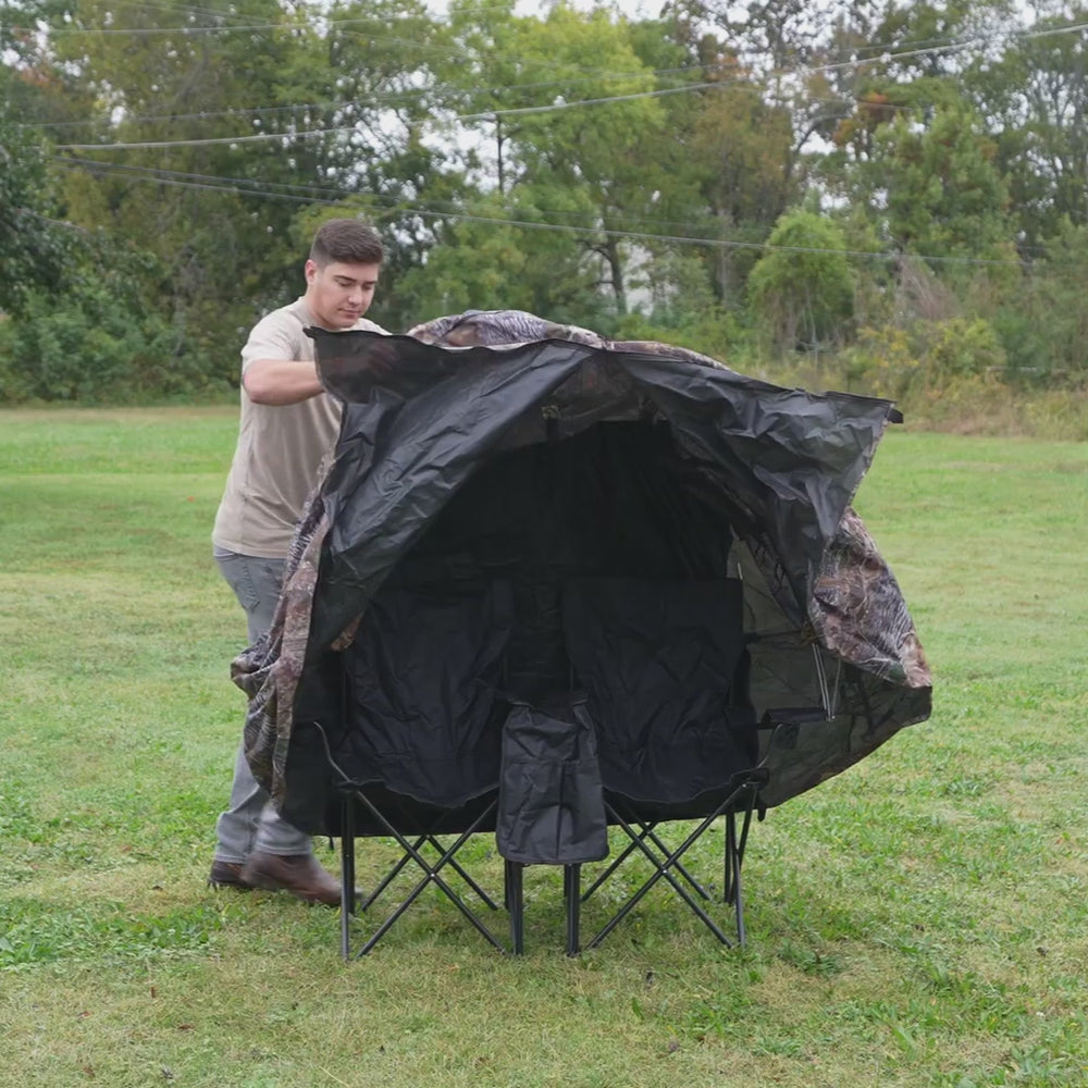 Chair and Blind in One
